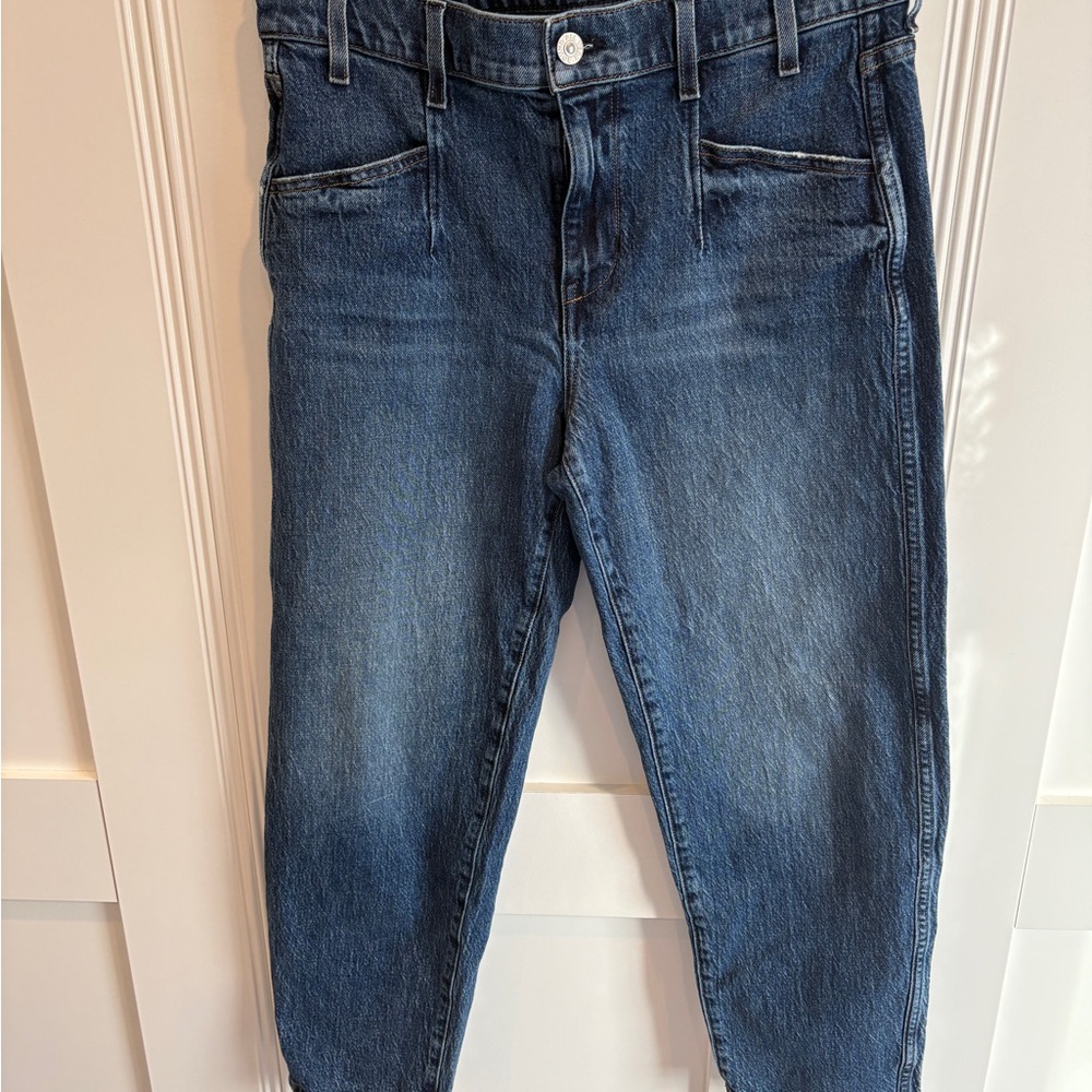 AYR Dark Blue Ankle Jeans